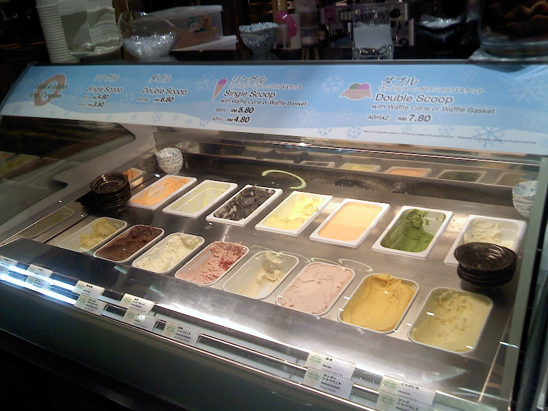 Simon Says Hokkaido Ice Cream, Hokkaido Ichiba, The Gardens, Mid